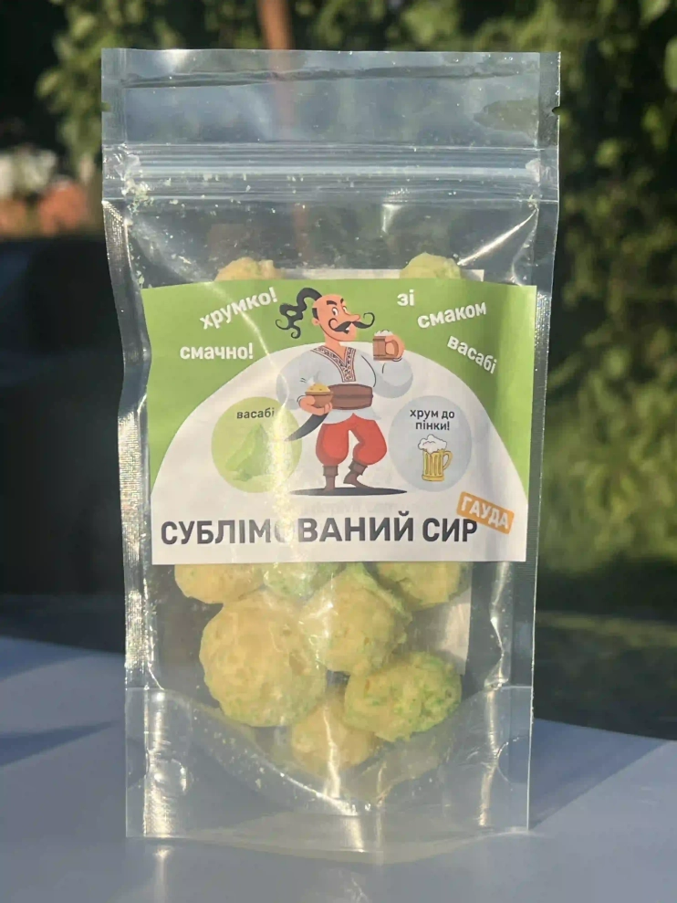 Сир хрумкий васабі 30г. 