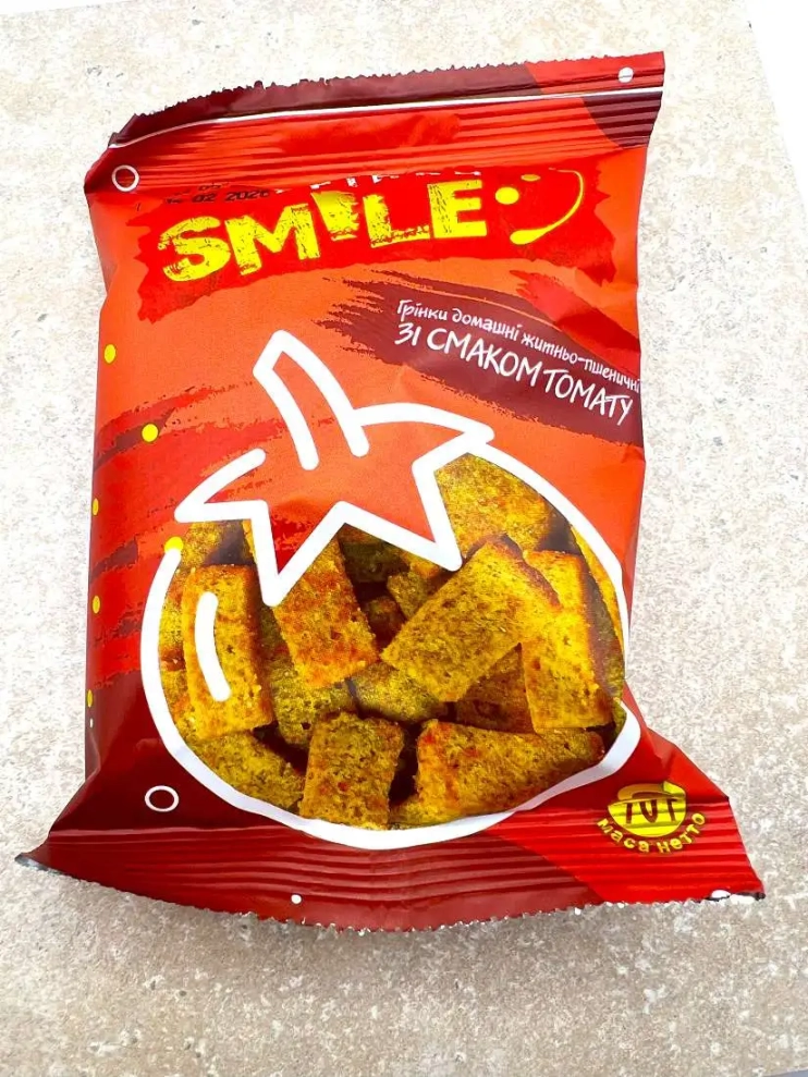 Грінки томат 70g. 