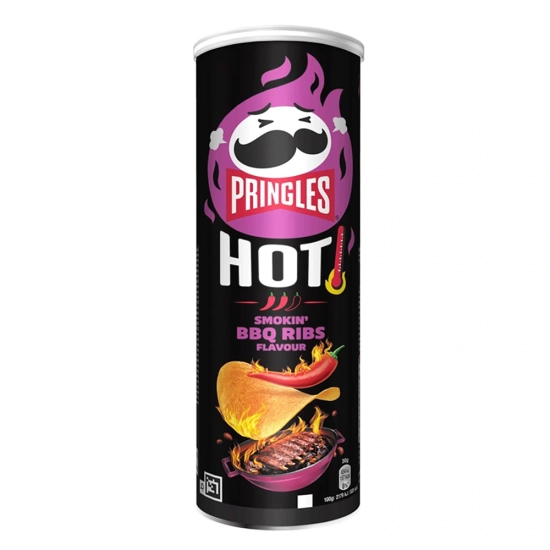 Чіпси Pringles Smokin` BBQ Ribs