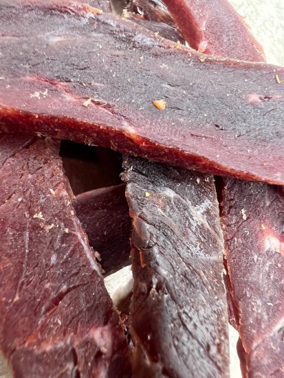 Джерки з яловичини з ароматом сиру 50g. 